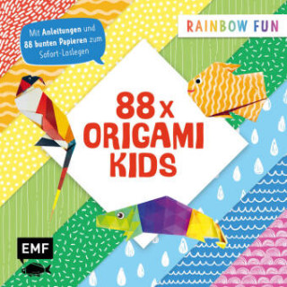 88 x Origami Kids Rainbow Fun