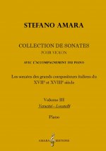 Collection de sonates. Volume 3 (Deux volumes)