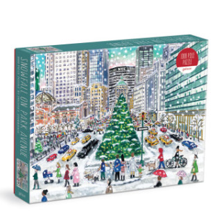 Michael Storrings Snowfall on Park Avenue 1000 Piece Puzzle (Galison)(Gra)