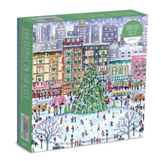 Michael Storrings Christmas in the City 1000 Piece Puzzle (Galison)(Gra)