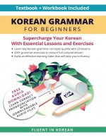 Korean Grammar for Beginners Textbook + Workbook Included