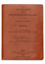 The Life and Times of Frederick Douglass: Cognac Lined Journal