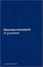 Nouveau Testament et Psaumes - Couverture vinyle bleue