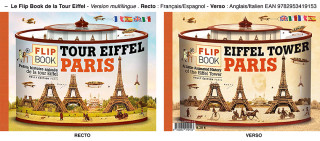 Le Flip Book de la Tour Eiffel, version multilingue augmentée 2021
