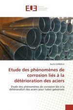 Etude des phenomenes de corrosion lies a la deterioration des aciers