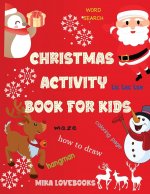 Christmas Activity Book for Kids