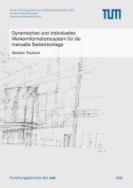 Dynamisches und individuelles Werkerinformationssystem für die manuelle Serienmontage