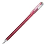Pero gelové Pentel Hybrid Dual Metallic K110 - růžová 1mm