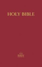 NRSV Updated Edition Pew Bible with Apocrypha (Hardcover, Burgundy)
