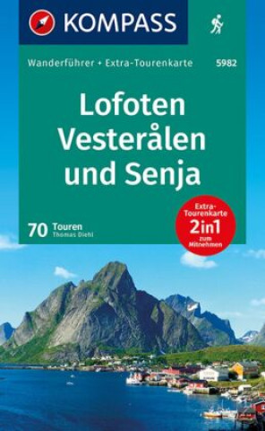 KOMPASS Wanderführer Lofoten, Vester?len und Senja, 70 Touren