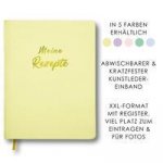 Meine Rezepte zitronengelb