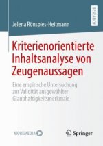 Kriterienorientierte Inhaltsanalyse Von Zeugenaussagen