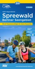 ADFC-Regionalkarte Spreewald Berliner Seengebiet, 1:75.000, mit Tagestourenvorschlägen, reiß- und wetterfest, E-Bike-geeignet, GPS-Tracks Download