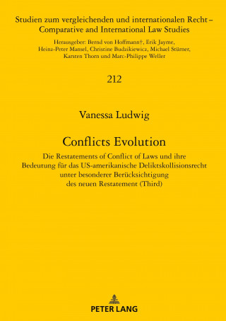 Conflicts Evolution; Die Restatements of Conflict of Laws und ihre Bedeutung fur das US-amerikanische Deliktskollisionsrecht unter besonderer Berucksi