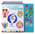 Disney Baby: Let's Learn Together 2-Sided Easel for Kids & Caregivers Sound Book: 2-Sided Easel for Kids & Caregivers