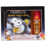 Peanuts: Snoopy Goes to Space Book and 5-Sound Flashlight Set: Book and Flashlight Set [With Flashlight]