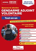 Epreuves de sélection Gendarme adjoint volontaire 2022-2023 - Catégorie C - Tout-en-un