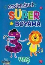 Etkinlikli Süper Boyama - 3 Yas