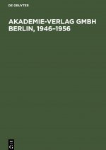 Akademie-Verlag Gmbh Berlin, 1946?1956