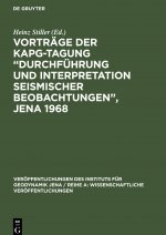 Vortrage der KAPG-Tagung 