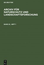 Archiv fur Naturschutz und Landschaftsforschung
