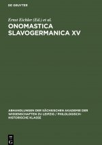 Onomastica Slavogermanica XV