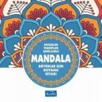 Desenler Tezhipler Sekillerle Mandala - Mavi Kitap Büyükler Icin Boyama Kitabi