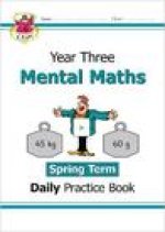KS2 Mental Maths Daily Practice Book: Year 3 - Spring Term