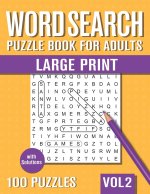 Word Search Puzzle Book for Adults Large Print