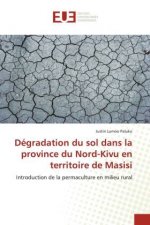 Degradation du sol dans la province du Nord-Kivu en territoire de Masisi