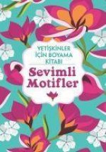 Yetiskinler Icin Boyama Kitabi - Sevimli Motifler