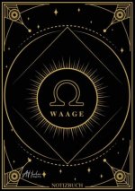 Edles Notizbuch Sternzeichen Waage | Designed by Alfred Herler