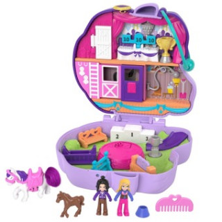 Polly Pocket Pony-Springspass Schatulle