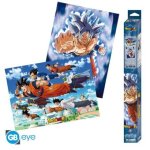 DRAGON BALL SUPER - Set 2 Posters Chibi 52x38 - Goku & friends x4