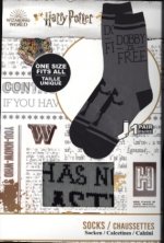 HARRY POTTER - Socks - Black & Grey - Dobby