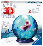 Ravensburger 3D Puzzle 11250 - Puzzle-Ball Bezaubernde Meerjungfrauen - 72 Teile - Puzzle-Ball für Erwachsene und Kinder ab 6 Jahren