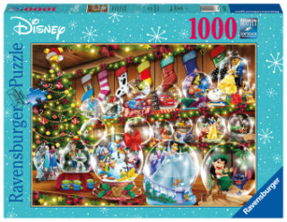 Ravensburger Puzzle 16772 - Schneekugelparadies - 1000 Teile Disney Puzzle für Erwachsene und Kinder ab 14 Jahren