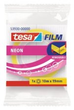 Klebefilm tesa Neon 10 m x 19 mm, pink/gelb