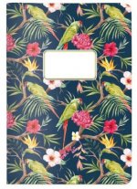 Heft A5 kariert, Tropical