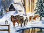 Winterpferde, Wandkalender