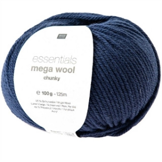 Essentials Mega Wool Chunky Blau, 100 g