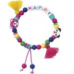 Mini Perlen Armband Set, Happy