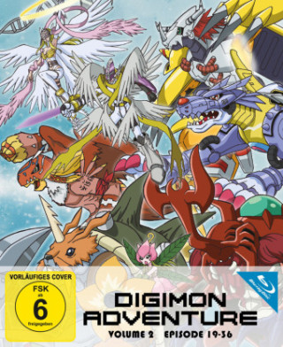Digimon Adventure. Staffel.1.2, 2 Blu-ray