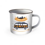 Trötsch Emaille Becher Camping Tasse Lieblings Camper
