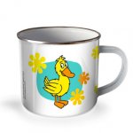 Trötsch Die Maus Emaille Becher Tasse Ente