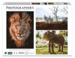 Wildtiere Afrika 3x1000 Teile (Puzzle)