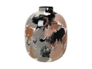 Broste copenhagen Vase 'Thyra' Mix Dunkel Color