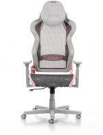 DXRACER Air R1S Gaming Chair, grau/pink/grau
