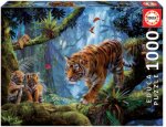 Tiger in den Bäumen (Puzzle)