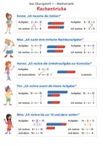 Das Übungsheft Mathematik Klasse 1 - Poster